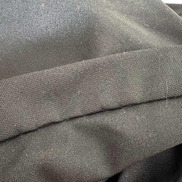 Vintage 60s Black Maxi Dress Red Rose Appliqué Sleeveless Mod Witchy XS/S - Picture 6 of 8